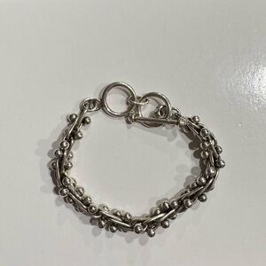 Vintage Mexican 925 silver DNA bracelet